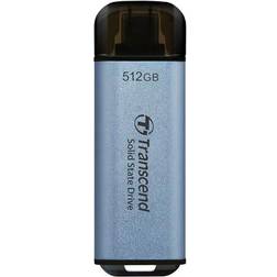 Transcend ESD300C SSD 512 GB ekstern [Levering: 2-3 dage]